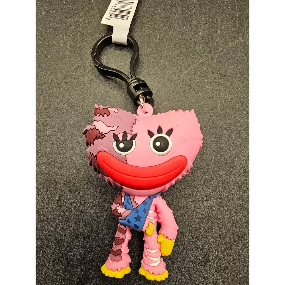 Poppy Playtime Kissy Missy Bag Clip Keychain Pink Zombie Mob Entertainment JI63